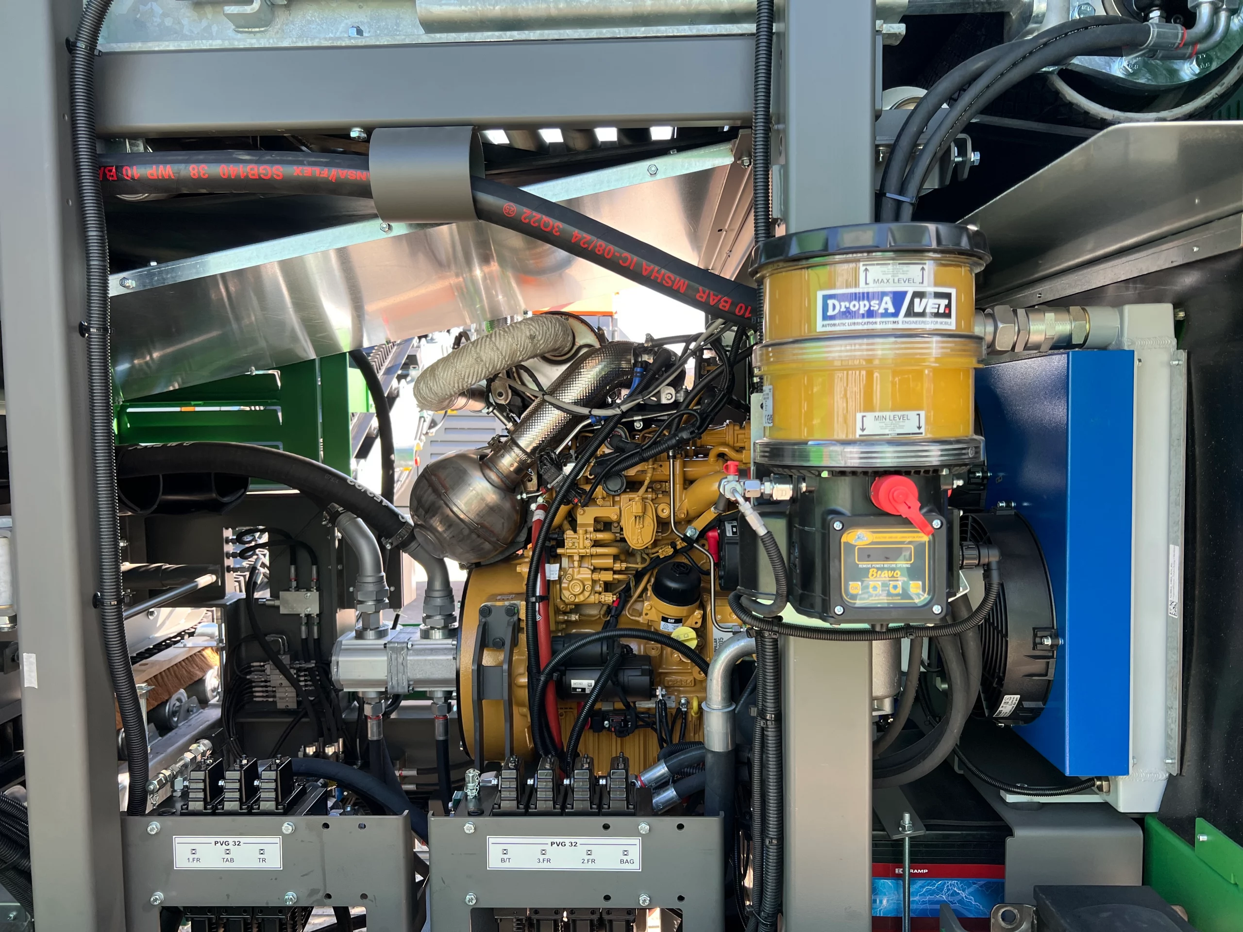 Antriebskonzepte für Siebanlagen - Diesel-hydraulischer Antrieb