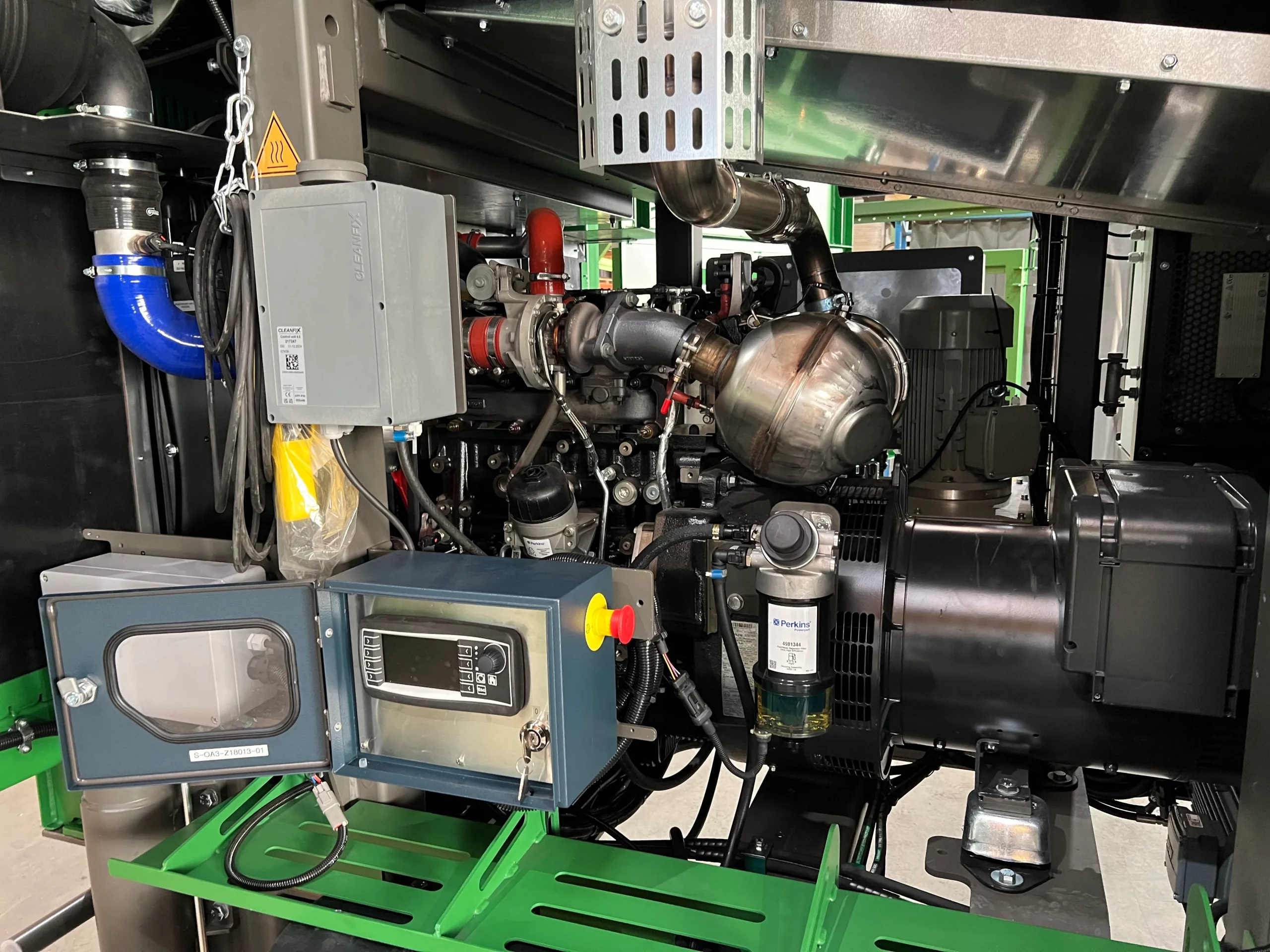 Antriebskonzepte für Siebanlagen - Diesel-elektrischer Antrieb